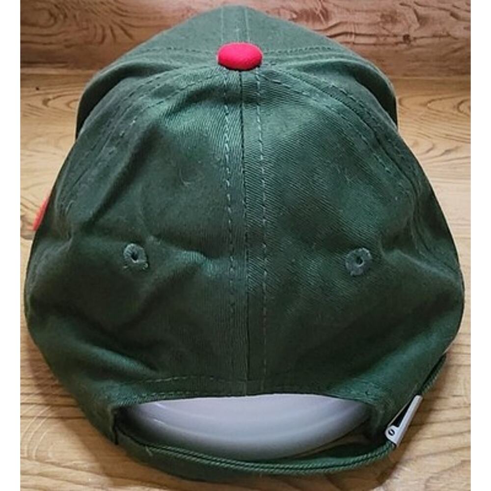 Hudson's Bay Co. Canada Olympic Hat Green Red Maple Leaf Adult Adjustable - Picture 7 of 12